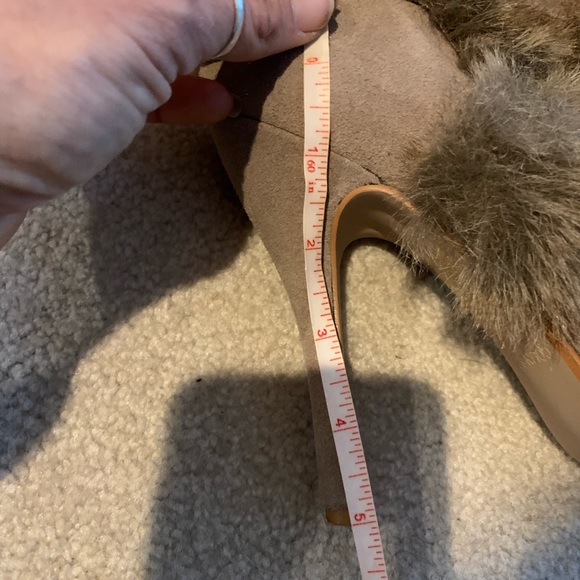Colin Stuart Sz 10 Faux Fur topped booties - Picture 5 of 5